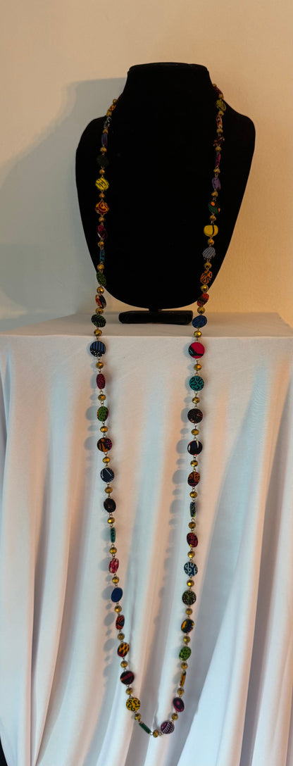 One-of-a-Kind 67-Inch Handmade Artisan Necklace