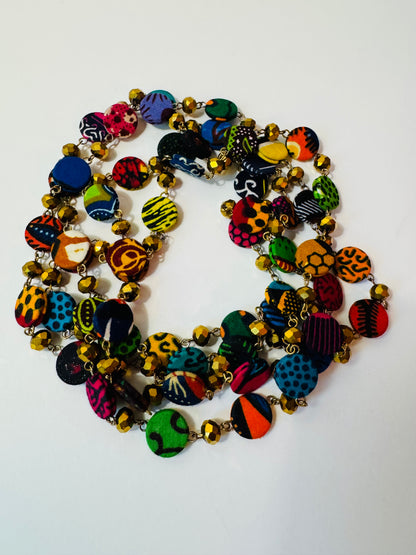 One-of-a-Kind 67-Inch Handmade Artisan Necklace