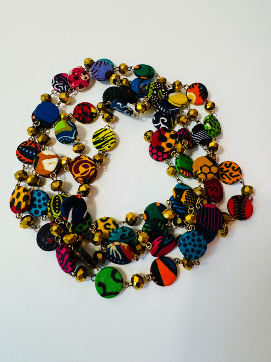 One-of-a-Kind 67-Inch Handmade Artisan Necklace