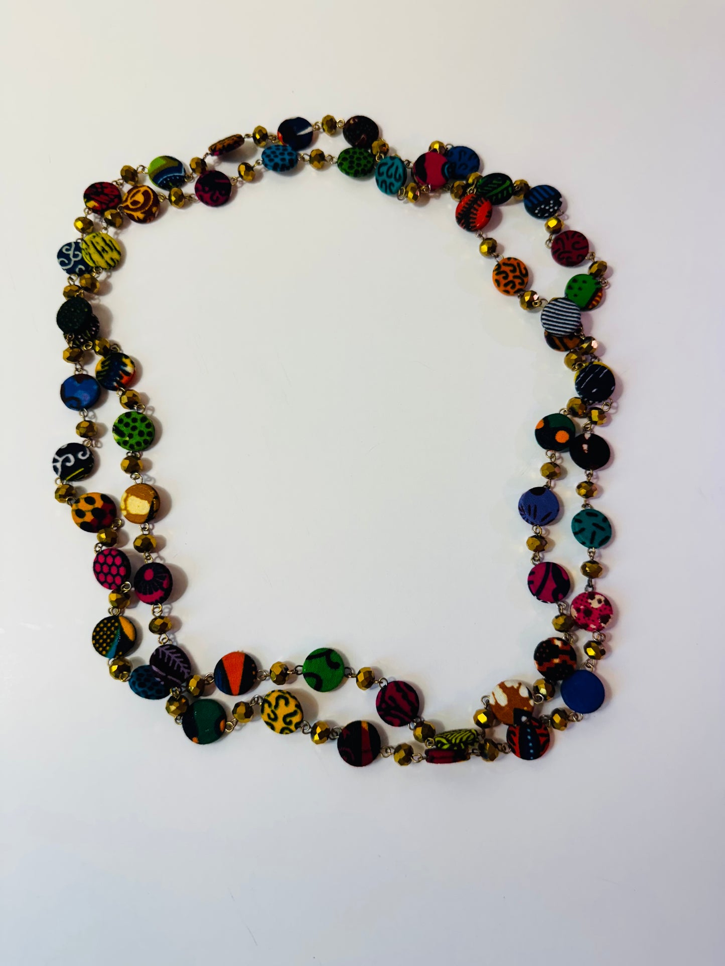 One-of-a-Kind 67-Inch Handmade Artisan Necklace