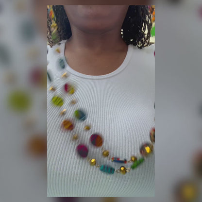 One-of-a-Kind 67-Inch Handmade Artisan Necklace