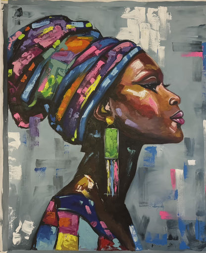 Head high, heart wild — I rise in my own colors.
